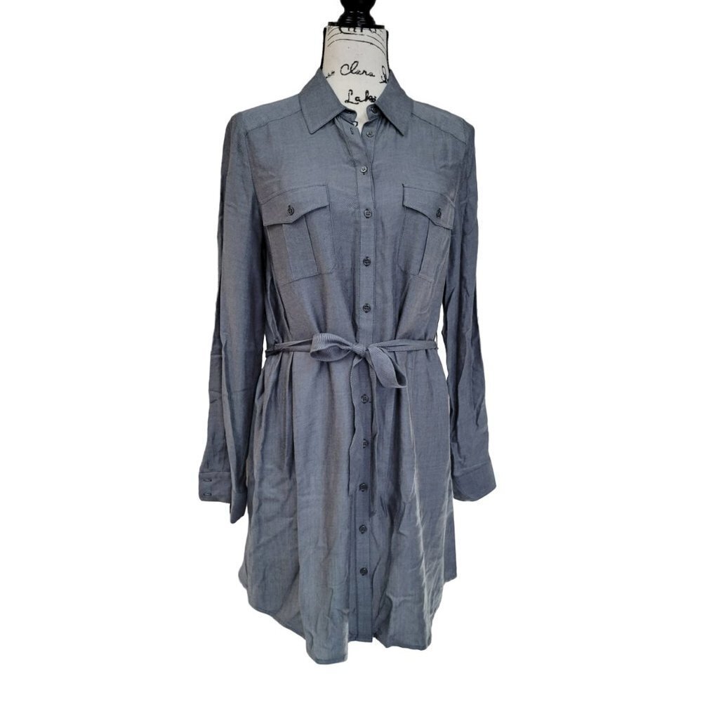 G.H. Bass & Co. Shirt Dress Belted - Size Small
